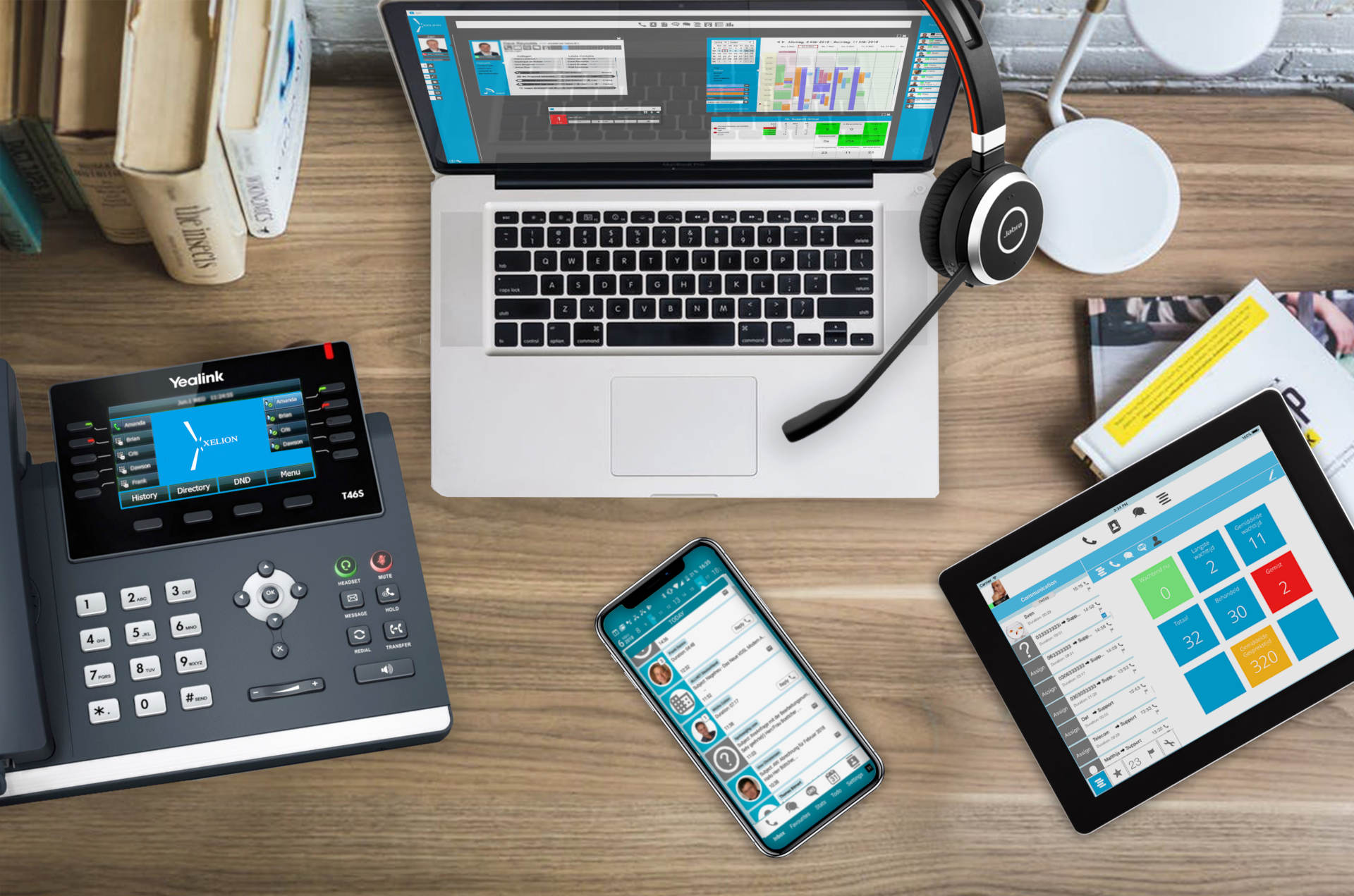 CloudTelefonie von Xelion NFON und easybell weconnect.de
